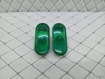 Boční blinkry Magic Color Green