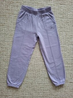 tepláky fialkové vel. 134