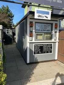 Mobilní chatka,stánek,nová,zateplená,SLEVA 5,50x1,80m