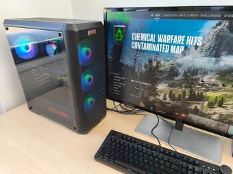 Herní 6-jádro Ryzen  5 3600/ 16GB DDR4/ GTX 1070/SSD/HDD/W11