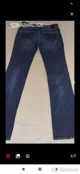 Džíny jeans HUGO BOSS, velikost 28/34, délka 105 cm
