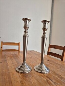 svícen, svícny kovové / stříbrné