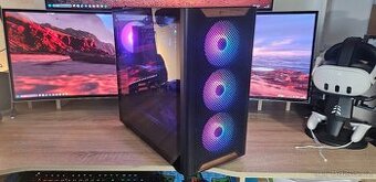 Herní PC na AM5– RTX5070/7500F/B650 Wifi/32GB/850W/Win11