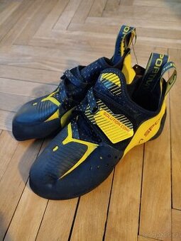 Nové lezečky La Sportiva Solution Comp vel. 38