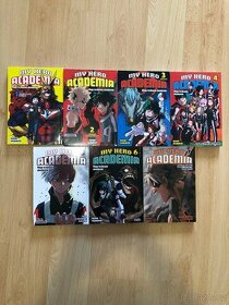 7 dílů Manga My Hero Academy