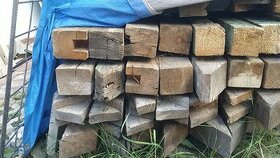 Dřevěné trámy-střešní vazba RD, smrk - 1