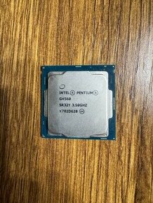 Predám procesor Intel Pentium G4560 SR32Y 3.50GHz do PC.