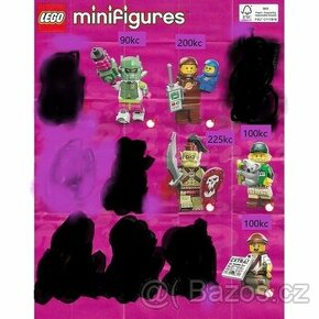 Lego minifigurky, minifigures séria 24 CMF nové