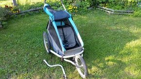 Dětský vozík pro děti za kolo Croozer, ve velmi dobrém stavu