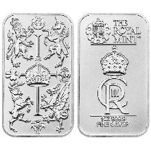 Stříbrný slitek 1oz Korunovace Karel III Royal Celebration
