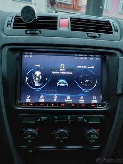 Autorádio Android 12 s GPS, Škoda, VW, Octavia,Passat,golf,s