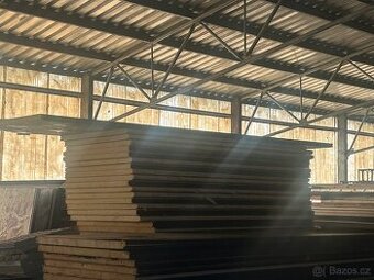 PUR Panely (2,6 x 1 m) a (4 x 1 m)