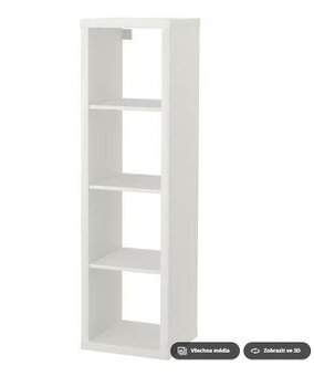 Koupím Ikea Kallax 4x1 bílý