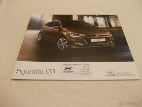 HYUNDAI i20 - - český prospekt - 1