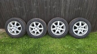 ALU kola Citigo s pneu Barum Polaris 5, rozteč 4×100