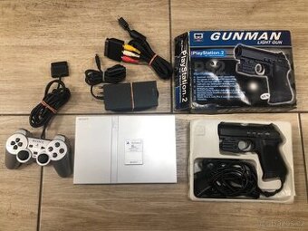 Playstation 2 slim silver