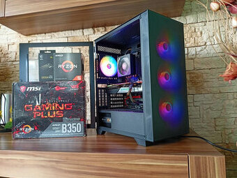 🚀 HERNÍ PC RYZEN 5 5600, 32GB RAM, RX 5700XT NITRO+, SSD 🚀