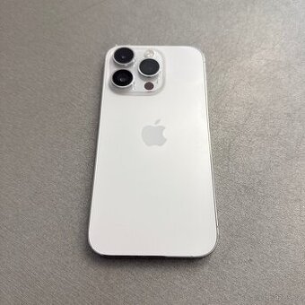 iPhone 14 Pro 128GB silver, bez škrábance, záruka rok