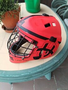 Juniorská maska na florbal Unihoc SHIELD red