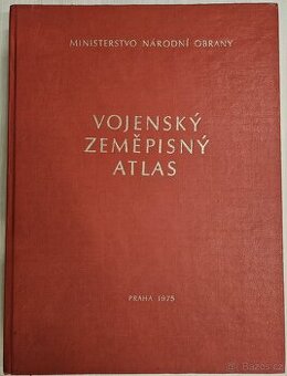 Prodám Vojenský zeměpisný atlas 1975