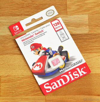 Licencovaná micro SD karta pro Nintendo SWITCH (128 GB)