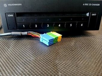 VW CD měnič na 6 CD