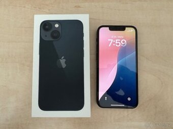 iPhone 13 mini 128GB, příslušenství, 91%