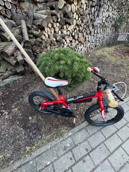 Dětské kolo Superior červené 16”