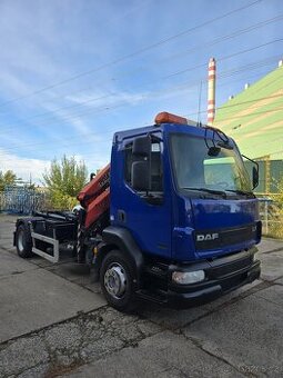 DAF LF 55.220 15T Hákový nosič kontejnerů Hydraulická Ruka