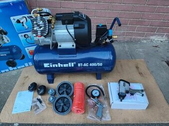 Prodám NEPOUŽITÝ 2-pístový kompresor Einhell BT-AC 400/50 +p