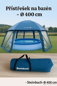 Přístřešek Steinbach na bazén – Ø 400 cm