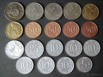 Mince ČSSR 1960 - 1990 - 1