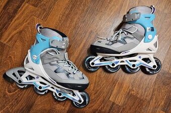 Dětské kolečkové brusle Oxelo vel.32-35