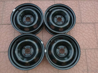 Plechové disky kola sada Citroen Peugeot 4x108 6Jx15 ET23