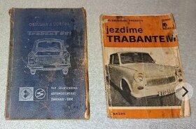 Prodám 2 zachovalé publikace o vozu TRABANT - i jednotlivě