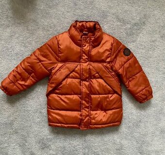 Chlapecká bunda cihlová 116/122