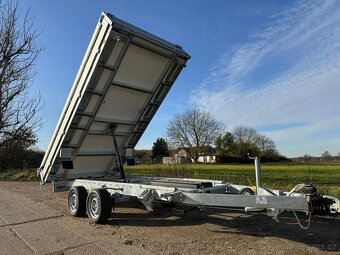 Přívěsný vozík sklopný | třístranný | 3500kg BRENDERUP