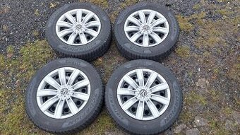 Kola zimní 17", VW TIGUAN, rozteč 5x112mm, pneu 215/65/17
