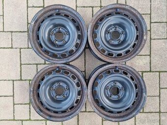 PEUGEOT,CITROEN-PLECHOVÉ DISKY 6,5JX15H2 ET42 SADA 4KUSY