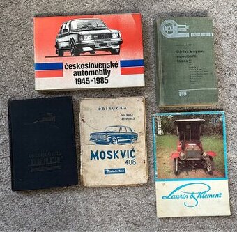 Knihy Laurin & Klement, Škoda, Volha, Moskvič