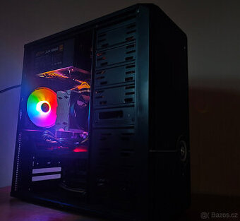 Herní PC - 10 jader,AMD RX 5500 XT 8GB,Windows 11, 32 GB RAM