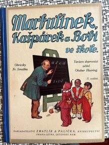 Prodám dětskou knihu Marbulínek, Kašpárek a Bobi ve škole