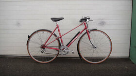 Peugeot, Reynolds, 78,lehké dámské kolo, malinová perleť,