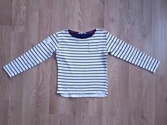 PRUHOVANÉ TRIČKO • zn. H&M vel. 134-140