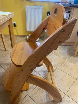 prodám rostoucí židle -masiv