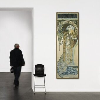 SLEVA 200 Kč - Velký plakát Alfons Mucha - Gismonda