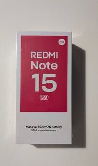 Xiaomi redmi note 15 5G úplně nový