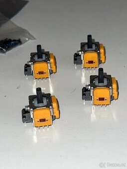 4x Analogová páčka s hall efekt senzorem pro PS5