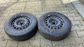 Prodam letni pneu s diskem 205/65r15
