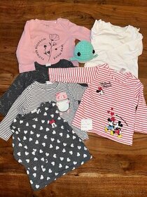 6x tricko dlouhy rukav H&M vel 74 hezky stav